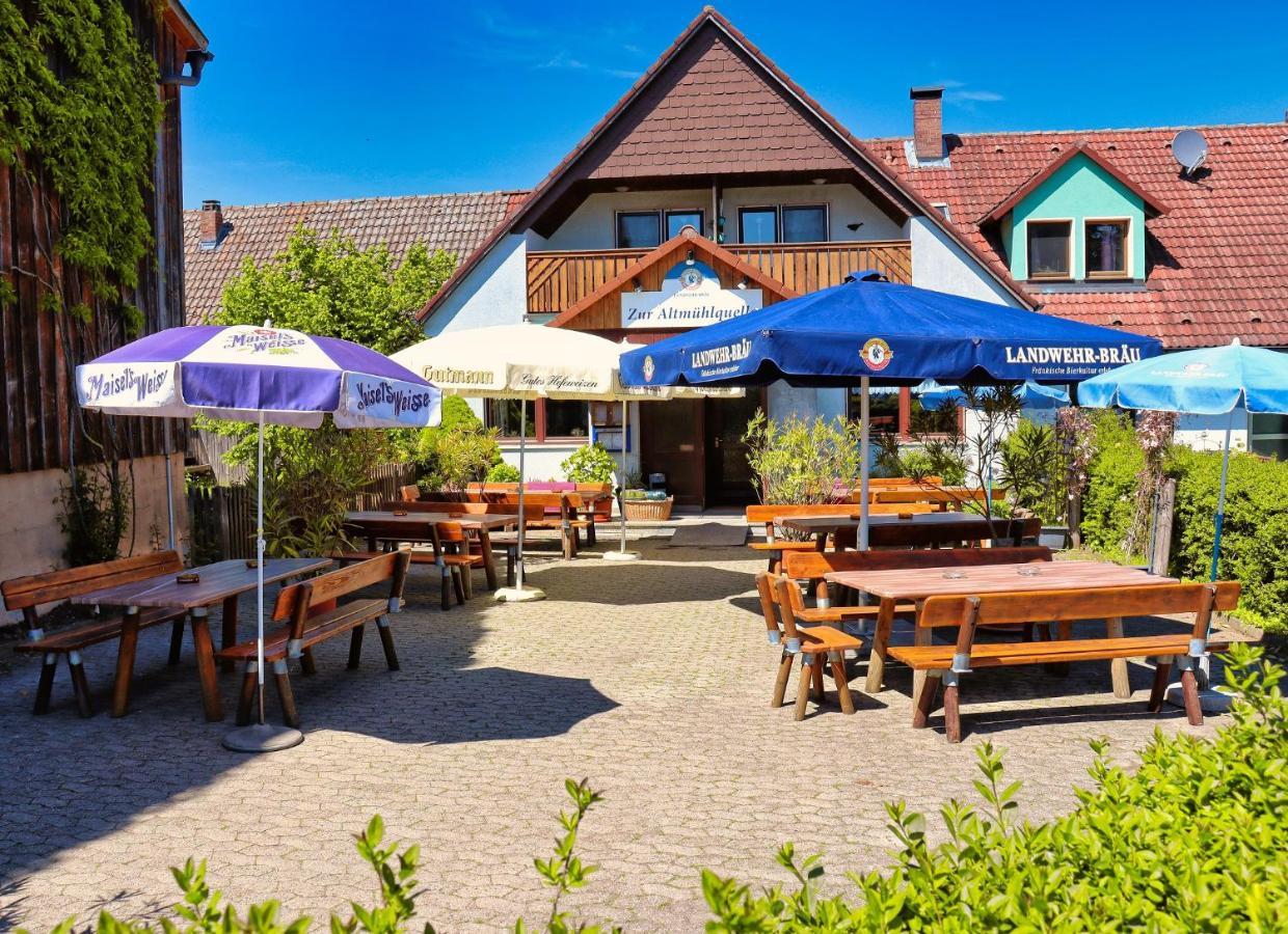 Hotel Zur Altmuehlquelle Windelsbach Exteriér fotografie